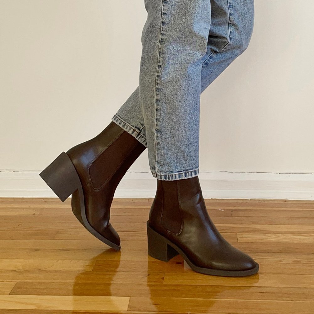 H&M Brown Chelsea Boots Women's Size US 9.5